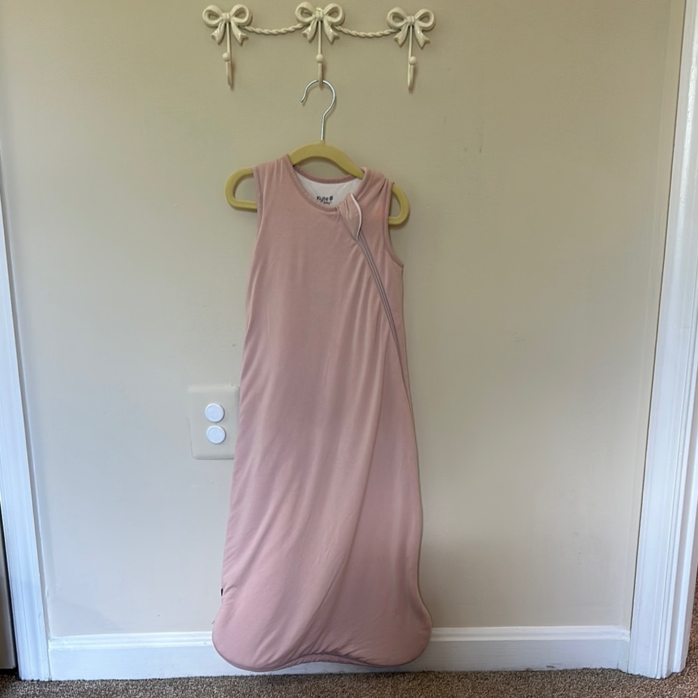 Kyte BABY - Sleeveless Pink Baby Sleep Sack- 1.0 tog